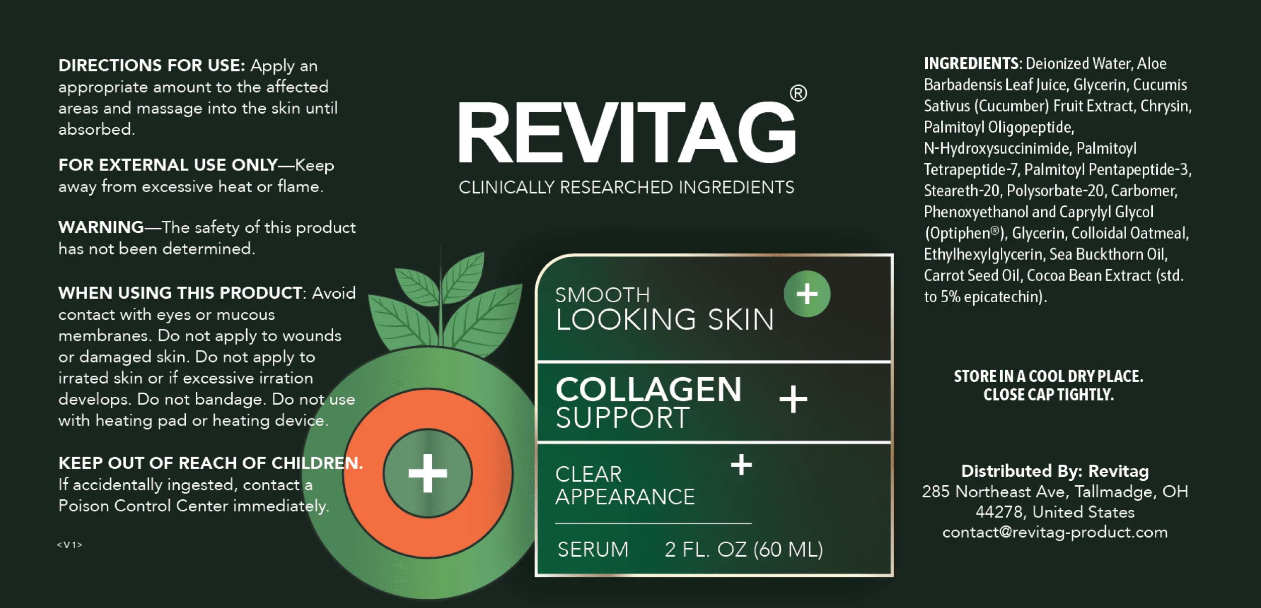 ReviTag Ingredients